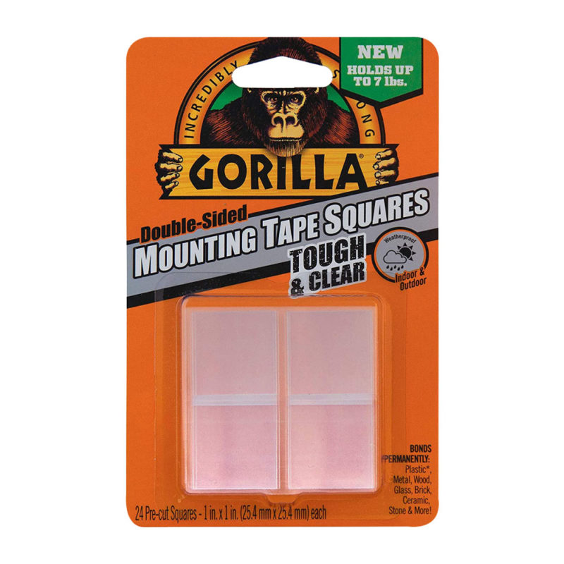 Tough & Clear Mounting Tape Squares Pegamentos y Cintas Adhesivas